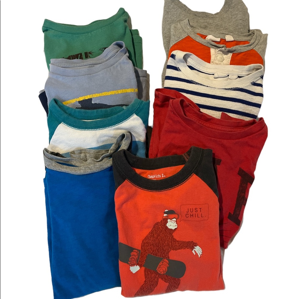 GAP Kids - boys long sleeve shirts.